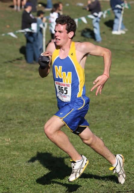 NCS XC D1 Boys-117.JPG - 2009 North Coast Section Cross Country Championships, Hayward High School, Hayward, California